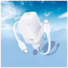 Зарядное устройство BOROFONE BN26 Fuente USB-C PD20W + cable USB-C to USB-C White (6941991120251) - Image 9