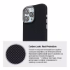 Чехол для мобильного телефона Armorstandart LikeCarbon2 MagCase Apple iPhone 16 Pro Max Kevlar Black (ARM88382) - Image 8