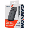 Батарея універсальна Canyon 10000mAh OnPower 511 PD20W Magnetic wireless MagSafe Black (CNS-CPB511B) - Image 5