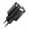 Зарядний пристрій 1xUSB-C + 1xUSB 33W GaN black Essager (ECT33W-GMB01-Z) - Image 3