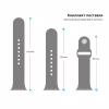 Ремінець до смарт-годинника Armorstandart Sport Band (3 Straps) для Apple Watch 49/46/45/44/42 (Series 1-3) Grey (ARM51950) - Image 3