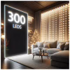 Гирлянда ColorWay Штора занавес 3 x 3 м 300 LED USB теплый цвет (CW-GW-300L33U) - Image 3