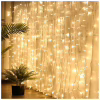 Гирлянда ColorWay Штора занавес 3 x 3 м 300 LED USB теплый цвет (CW-GW-300L33U) - Image 7