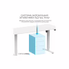 Компьютерный стол OfficePro ODE1670W White (ODE1670W) - Image 10