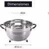 Дуршлаг MasterPro Foodies collection 24 см (BGMP-1530) - Image 3