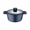 Кастрюля MasterPro Indigo з кришкою 24 см 4,5 л (BGMP-7979) - Image 2