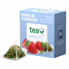 Чай Tea Moments Sparkling Strawberry зеленый 20х1.8 г пирамидки (tm.02920) - Image 2