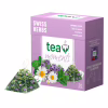 Чай Tea Moments Swiss Herbs зеленый 20х1.7 г пирамидки (tm.02944) - Image 2