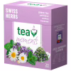 Чай Tea Moments Swiss Herbs зелений 20х1.7 г пірамідки (tm.02944) - Image 4