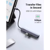 Концентратор Ugreen USB-C to 4xUSB 3.0 + HDMI CM417 gray (20197) - Image 8