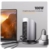 Концентратор AXAGON USB-C 9-in-1 wireless 15W PD100W 0.6m (HMC-WL9) - Image 9