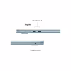 Ноутбук Apple MacBook Air 15 M5 A3448 Sky Blue (MDVU4UA/A) - Image 6