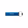 USB флеш накопичувач Kingston 128GB IronKey Keypad 200 Type-C Encrypted Blue USB 3.2 (IKKP200C/128GB) - Image 3