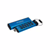 USB флеш накопичувач Kingston 128GB IronKey Keypad 200 Type-C Encrypted Blue USB 3.2 (IKKP200C/128GB) - Image 4