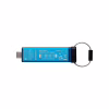 USB флеш накопичувач Kingston 128GB IronKey Keypad 200 Type-C Encrypted Blue USB 3.2 (IKKP200C/128GB) - Image 5