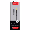 Кабель мультимедийный 3.5mm M to 3.5mm M 1.2m black Intaleo (1283126487538) - Image 2