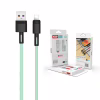 Дата кабель USB 2.0 AM to Lightning 1.0m 5A green XO (NB166-L-1-GR) - Image 3