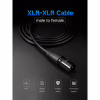 Кабель мультимедійний XLR M to XLR F 5.0m AV130 black Ugreen (20712) - Image 2