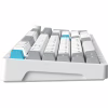 Клавіатура GamePro Asgard Drakkar Keychron Super Red Switch Wireless/Bluetooth/USB UA White (MK305WH) - Image 3
