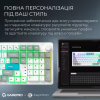 Клавіатура GamePro Asgard Drakkar Keychron Super Red Switch Wireless/Bluetooth/USB UA White (MK305WH) - Image 12