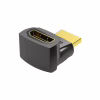 Перехідник HDMI F to HDMI M 270° 4K 60Hz PVC Vention (AINB0) - Image 2