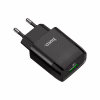Зарядний пристрій HOCO C72Q Glorious USB QC3.0 18W Black (6931474732507) - Image 3