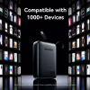 Батарея универсальная Vention 20000 mAh 45W Mini with Built-in USB-C Cable Gray (FHGH0) - Image 9