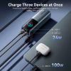 Батарея универсальная Vention 20000 mAh 165W Gray TFT Display Type (FKFH0) - Image 9