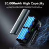 Батарея универсальная Vention 20000 mAh 165W Gray TFT Display Type (FKFH0) - Image 11