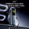 Батарея універсальна Vention 27000 mAh 200W Gray TFT Display Type (FKGH0) - Image 3