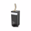 Батарея універсальна Linkage 50000mAh, Solar, 22.5W, cables Туре-С+Lighting, Black (LKP-47) - Image 4