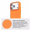 Чехол для мобильного телефона Armorstandart LikeCarbon2 MagCase Apple iPhone 17 Pro Kevlar Orange (ARM88556) - Image 7