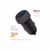 Зарядний пристрій ColorWay USB-C PD35W + USB QC3.0 car adapter (CW-CHA064PD-BK) - Image 6