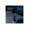 Зарядний пристрій ColorWay USB-C PD35W + USB QC3.0 car adapter (CW-CHA064PD-BK) - Image 7