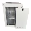 Шкаф настенный GEAR 12U 19" 530x400x600 мм, + полка 19", grey (GWMSN-12U-530-400G) - Image 3