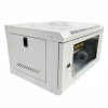 Шкаф настенный GEAR 6U 19" 600x600x300 мм, + полка 19", grey (GWMSN-6U-600-600G) - Image 4
