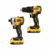 Набір електроіструментів DeWALT 2 од. 18 В XR Li-lon, вага 5.9 кг, кейс TSTAK, 2 АКБ та ЗП (DCK2062D2T) - Image 2