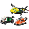 Конструктор LEGO City Ремікс літака, вантажівки та судна на повітряній подушці (60505-) - Image 2