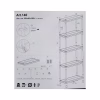 Стеллаж Toomax 5 полок cm. 100x40x180h black (5142) - Image 5