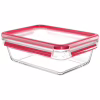 Харчовий контейнер Tefal Master Seal, Набір 3шт, жаростійке скло, прозорий (N1050910) - Image 2
