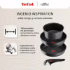 Набір посуду Tefal Ingenio Inspiration, 6 предметів, чорний (L867S604) - Image 5