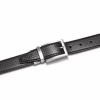 Ремень Semi Line Мужской Кожаный Black/Brown (DAS303128) - Image 2