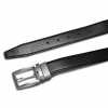 Ремень Semi Line Мужской Кожаный Black/Brown (DAS303128) - Image 3