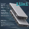 Порт-реплікатор Digitus USB-C > 2xHDMI/DP/2xUSB-A/USB-C/SD/MicroSD/RJ54/DC/Audio (DA-70917) - Image 7