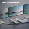 Порт-реплікатор Digitus USB-C > 2xHDMI/DP/2xUSB-A/USB-C/SD/MicroSD/RJ54/DC/Audio (DA-70917) - Image 8