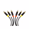 Кабель мультимедійний 3xRCA M to 3xRCA M 1.5m PowerPlant (CA911745) - Image 2