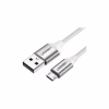 Дата кабель USB 2.0 AM to Micro 5P 2.0m US290 3A 18W Nickel Plating White Ugreen (60153) - Image 2
