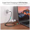 Дата кабель USB-C to USB-C 1.5m 100W US316 Space Gray Ugreen (70428) - Image 4