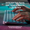 Клавіатура Logitech MX Keys S Wireless UA Pale Grey (920-011588) - Image 4