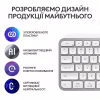 Клавіатура Logitech MX Keys S Wireless UA Pale Grey (920-011588) - Image 5
